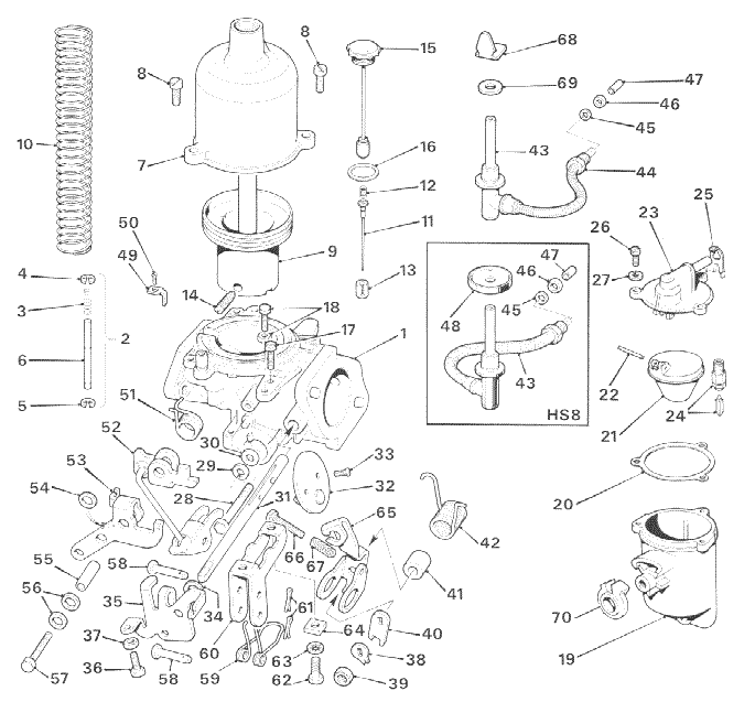 HS8 Spares List