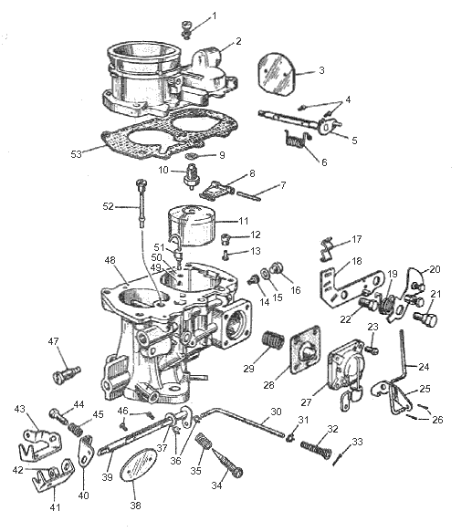 carburateur solex b30 psei